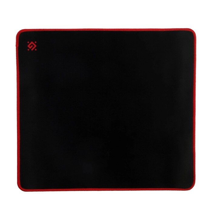 Коврик для мыши Defender Black XXL, игровой, 400x355x3 мм, чёрно-красный от компании Интернет - магазин Flap - фото 1