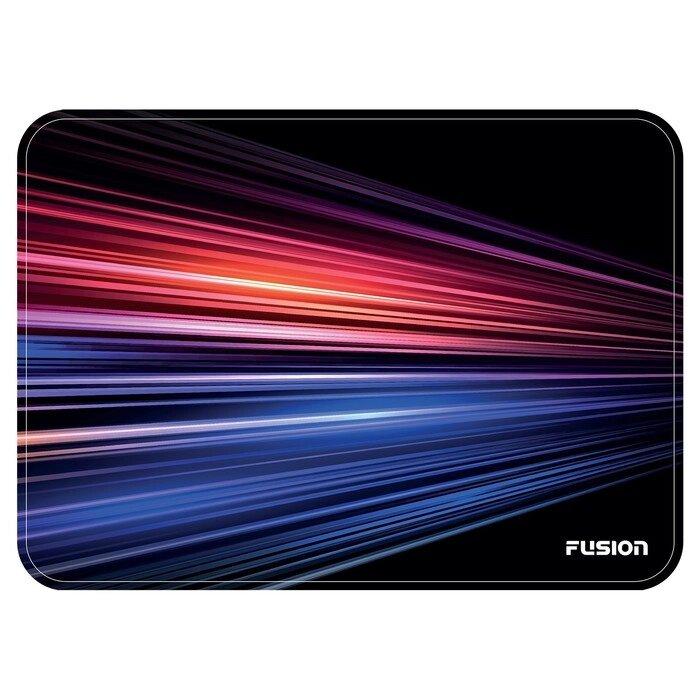 Коврик для мыши Fusion GMP-14, игровой, 350х250х3 мм, чёрный от компании Интернет - магазин Flap - фото 1