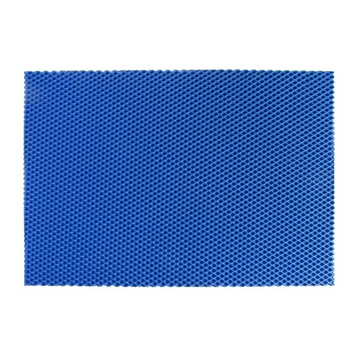 Коврик eva универсальный, Ромбы 46 х 66 см, синий от компании Интернет - магазин Flap - фото 1