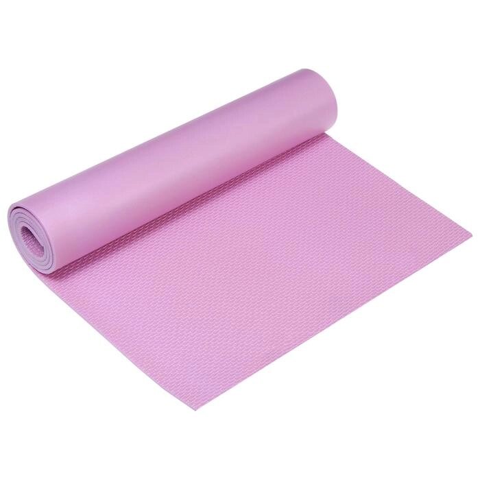 Коврик Fitness, 140х50х0.5 см, цвет светло-розовый от компании Интернет - магазин Flap - фото 1
