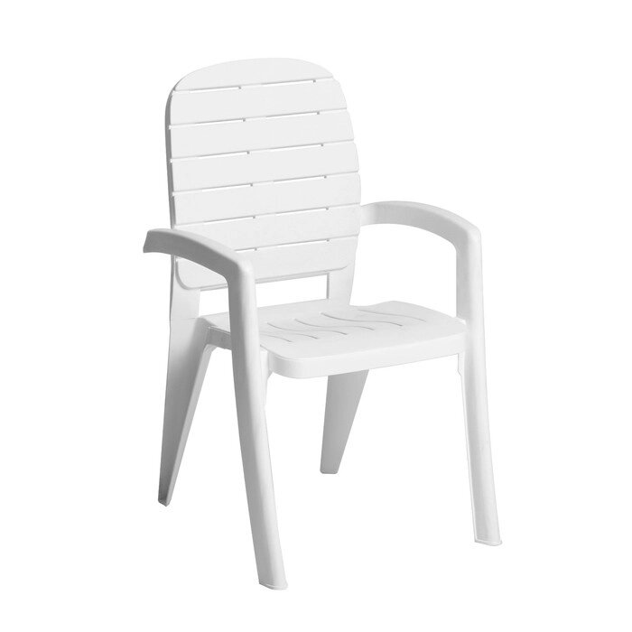 Кресло "Прованс" белый, 58 х 46,5 х 90 см от компании Интернет - магазин Flap - фото 1