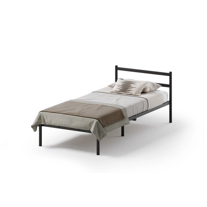 Кровать c матрасом «Мета», разборная, металлическая, 900  2000 мм от компании Интернет - магазин Flap - фото 1