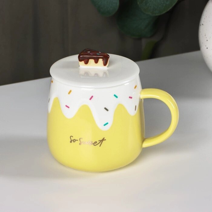 Кружка керамическая «Нежное мороженое», 380 мл, цвет МИКС от компании Интернет - магазин Flap - фото 1