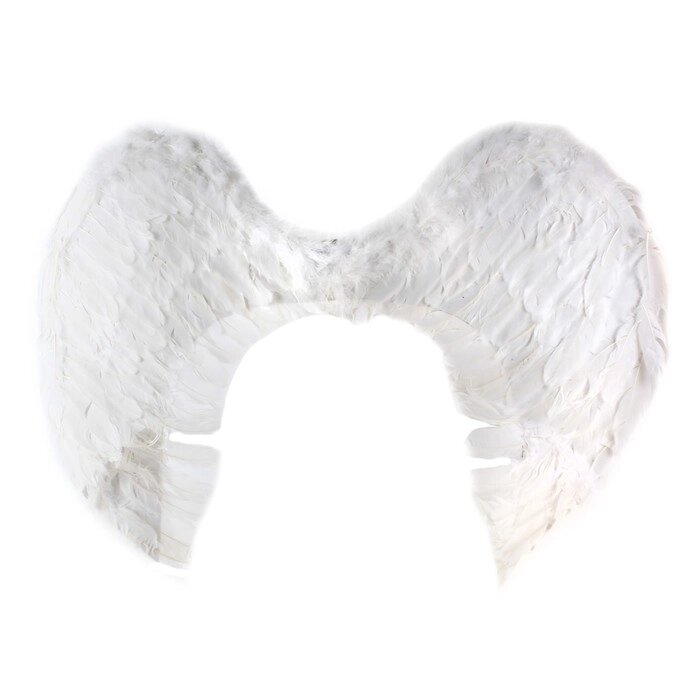 Крылья ангела, на резинке, 6080, белые от компании Интернет - магазин Flap - фото 1