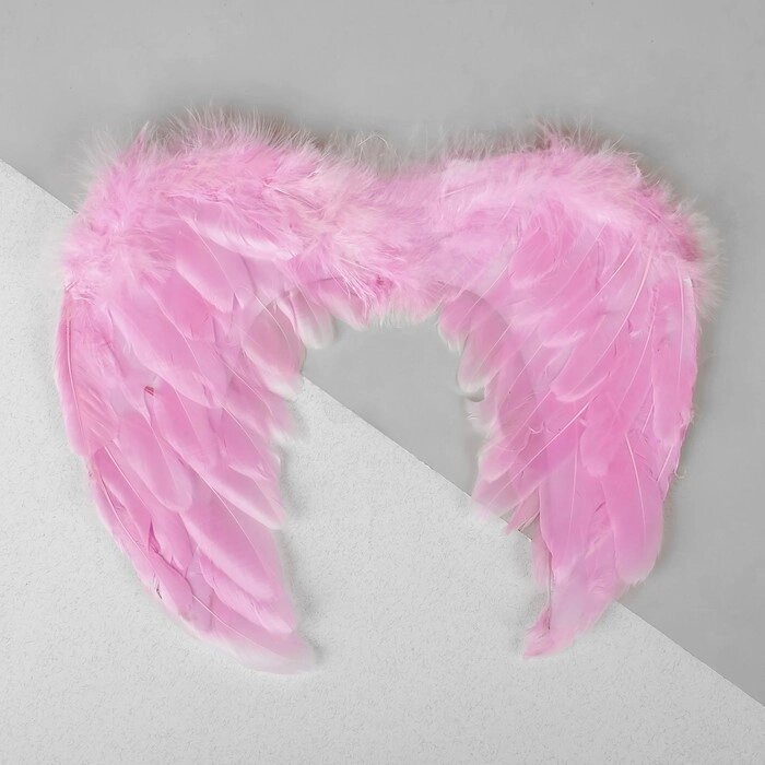 Крылья ангела, на резинке, цвет розовый от компании Интернет - магазин Flap - фото 1