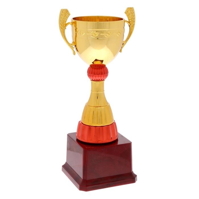 Кубок 104, наградная фигура, золото, подставка пластик, 23,5 х 9,7 х 8,5 см. от компании Интернет - магазин Flap - фото 1