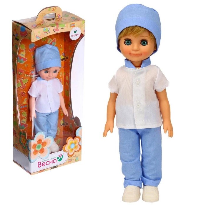 Кукла «Доктор», 30 см от компании Интернет - магазин Flap - фото 1