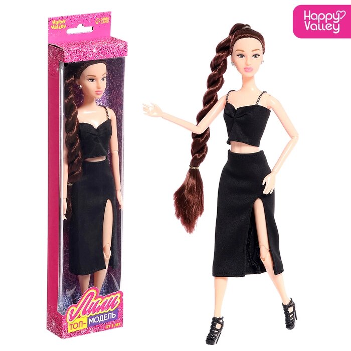 Кукла-модель шарнирная «Топ-модель Лили» от компании Интернет - магазин Flap - фото 1