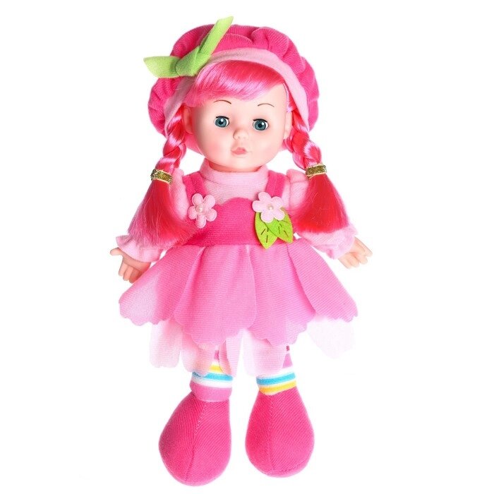 Кукла мягконабивная «Малышка Мэри» 31 см, со звуком, в платье от компании Интернет - магазин Flap - фото 1