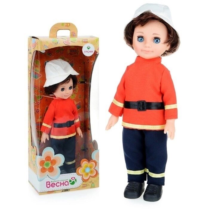 Кукла «Пожарный», 30 см от компании Интернет - магазин Flap - фото 1