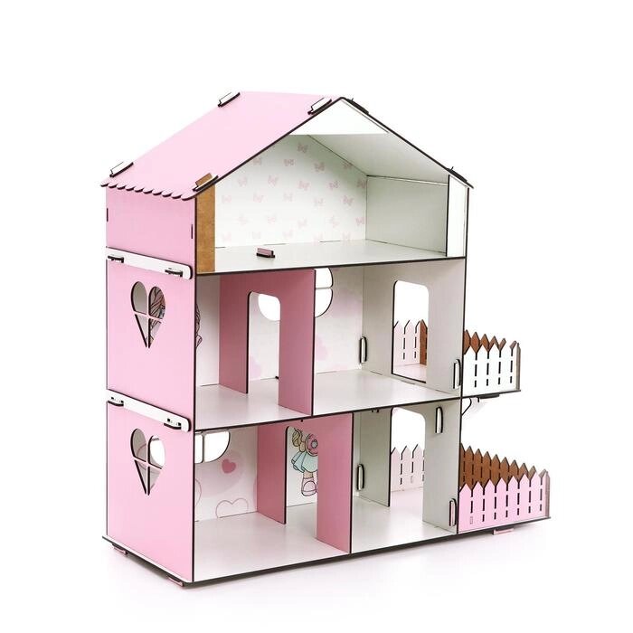 Кукольный дом без мебели «Doll Style» от компании Интернет - магазин Flap - фото 1