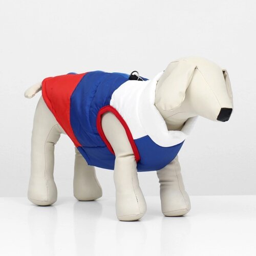 Куртка для собак "Патриот", размер L (ДС 35, ОГ 51 см)