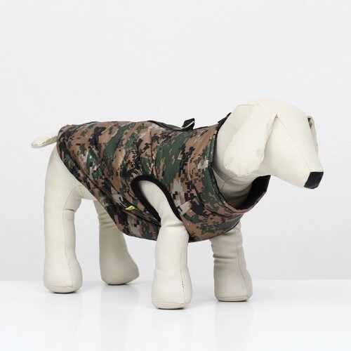 Куртка для собак "Защитник", размер L (ДС 34, ОГ 48 см)