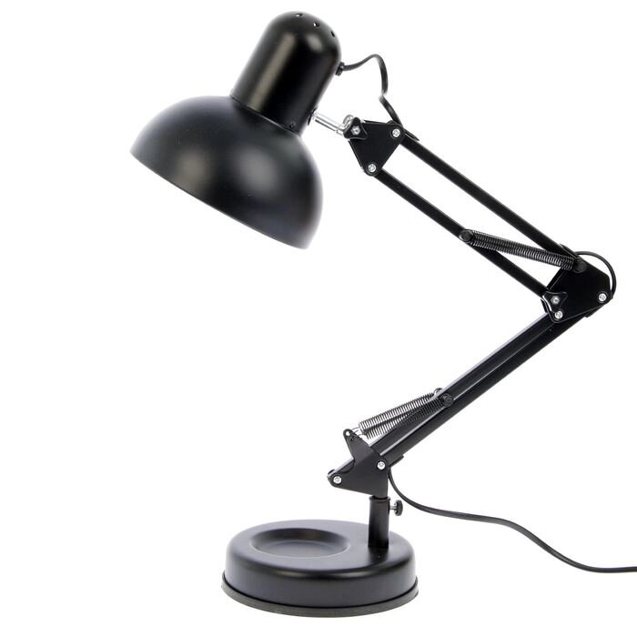 Лампа настольная 810 "Деко, чёрная" E27 40W RISALUX от компании Интернет - магазин Flap - фото 1