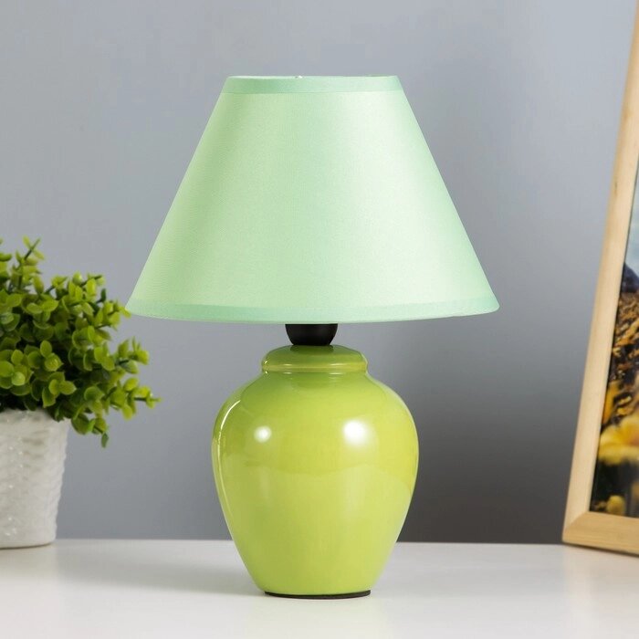 Лампа настольная "Азалия", 220V, зеленая RISALUX от компании Интернет - магазин Flap - фото 1
