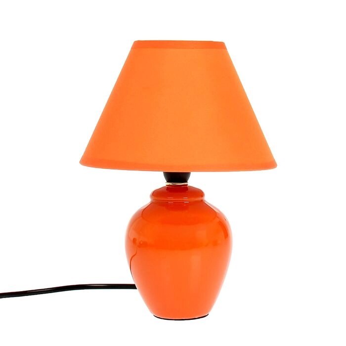 Лампа настольная с абажуром "Ваза" E14, 220V 17х17х25 см RISALUX от компании Интернет - магазин Flap - фото 1