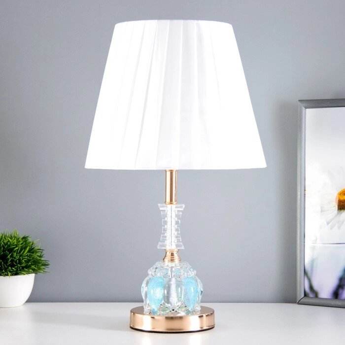 Лампа настольная с подсветкой "Супремо" 1x60Вт E27 серый 25х25х40см RISALUX от компании Интернет - магазин Flap - фото 1