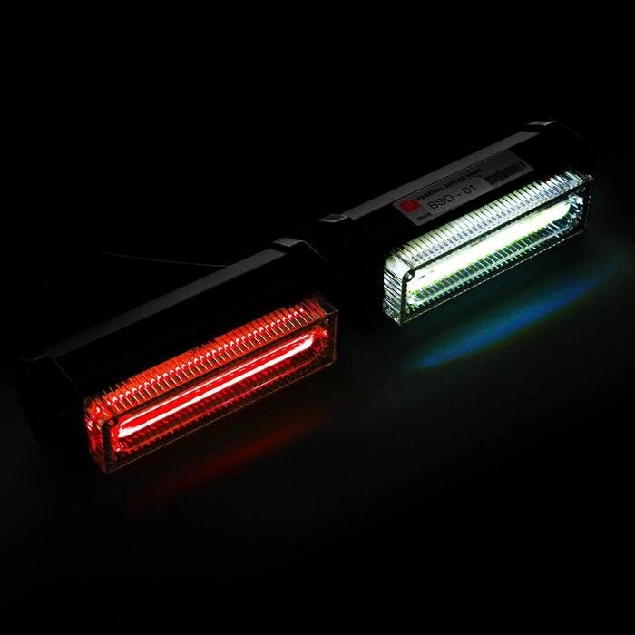 Лампы светодиодные автомобильные, стробоскоп BSD-01, 12 В, набор 2 шт от компании Интернет - магазин Flap - фото 1