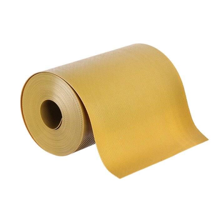 Лента бордюрная, 0.2  10 м, толщина 1.2 мм, пластиковая, жёлтая, Greengo от компании Интернет - магазин Flap - фото 1