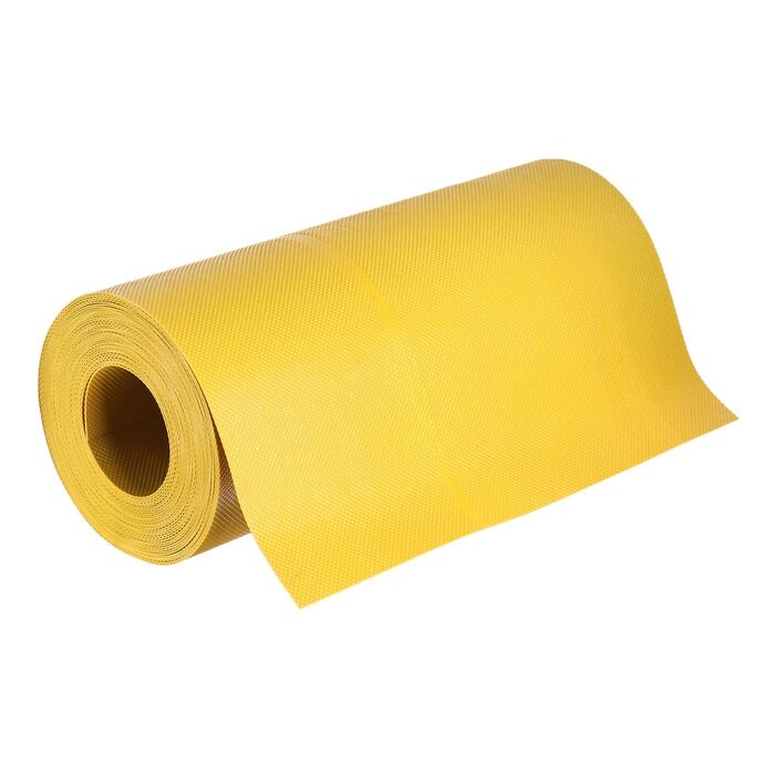 Лента бордюрная, 0.3  10 м, толщина 1.2 мм, пластиковая, жёлтая, Greengo от компании Интернет - магазин Flap - фото 1