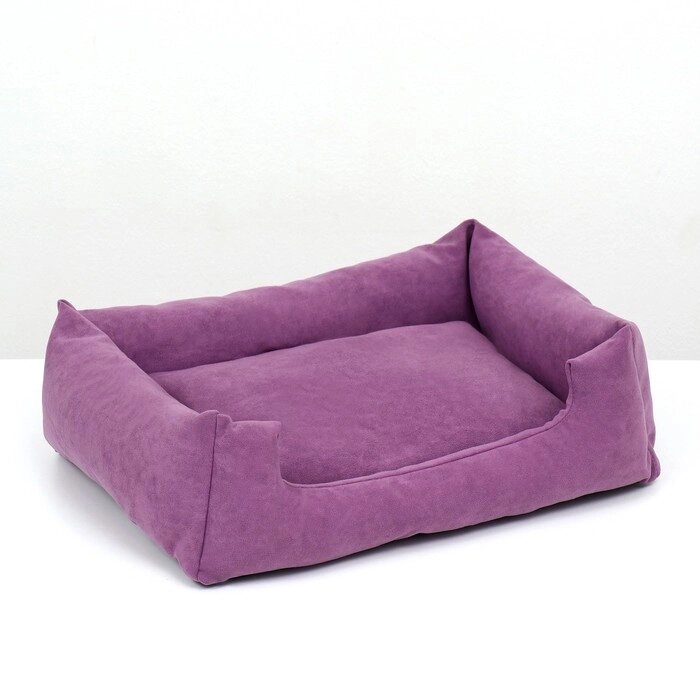 Лежанка-диван, 45 х 35 х 11 см, фиолетовая от компании Интернет - магазин Flap - фото 1