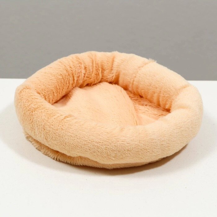 Лежанка "Удобная" для грызунов 20*20 см, плюш, сенпух, полипропилен от компании Интернет - магазин Flap - фото 1