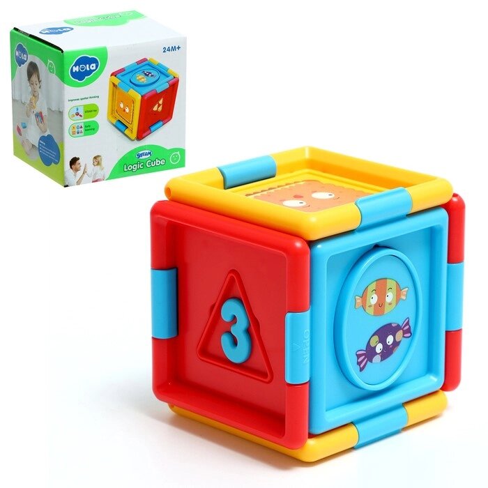 Логическая игрушка «Кубик» от компании Интернет - магазин Flap - фото 1