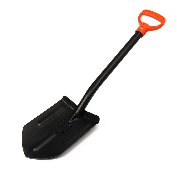 Лопата автомобильная, острая, L = 83 см, металлический черенок, с ручкой, Greengo от компании Интернет - магазин Flap - фото 1