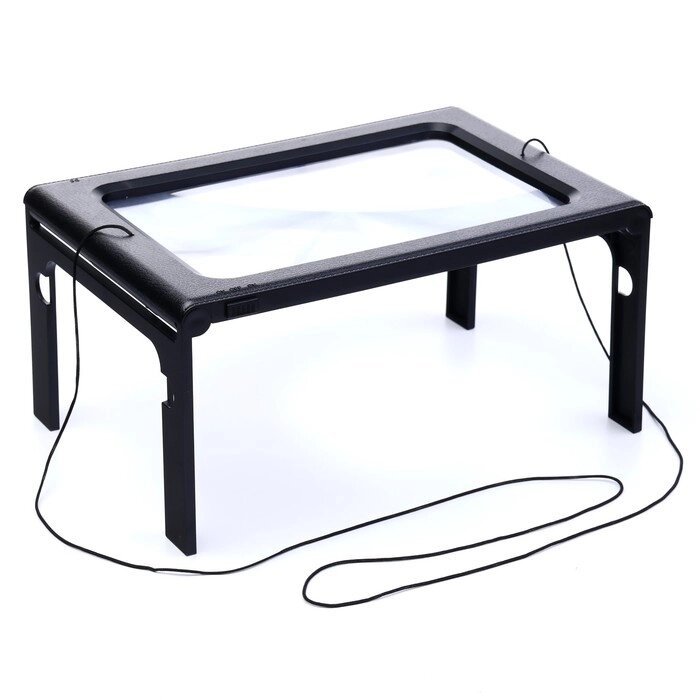 Лупа-столик, линза 115*185мм от компании Интернет - магазин Flap - фото 1