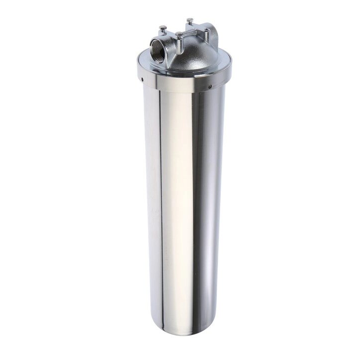Магистральный фильтр Steel Bravo 20 Jumbo F80110, для очистки холодной и горячей воды от компании Интернет - магазин Flap - фото 1