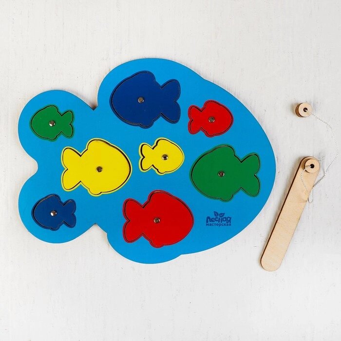 Магнитная рыбалка для детей «Рыбки», головоломка от компании Интернет - магазин Flap - фото 1