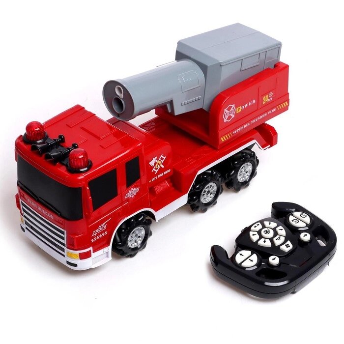 Машина радиоуправляемая «Пожарная служба», масштаб 1:14, 4WD, дымовая пушка от компании Интернет - магазин Flap - фото 1