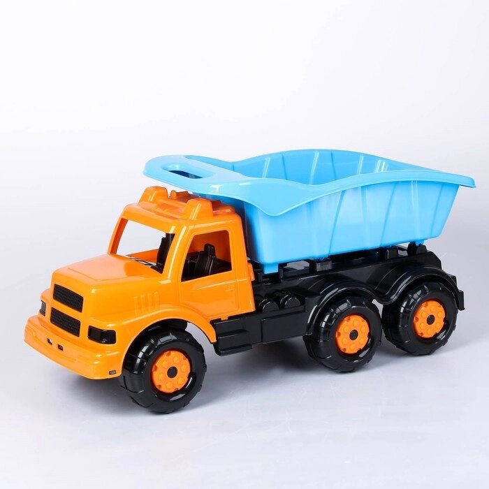 Машинка детская «Самосвал», оранжевая от компании Интернет - магазин Flap - фото 1