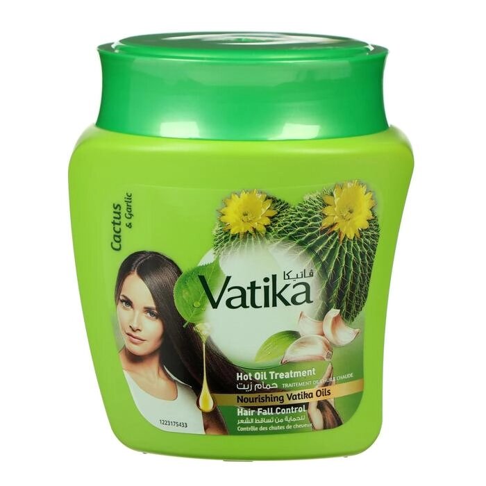 Маска для волос Dabur Vatika Naturals Hot Oil Treatment Hair Fall Control от выпадения волос, 500 г от компании Интернет - магазин Flap - фото 1