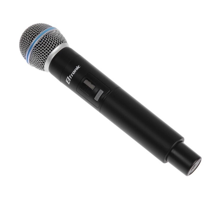 Микрофон для караоке ELTRONIC 10-03, беспроводной, приемник, черный от компании Интернет - магазин Flap - фото 1