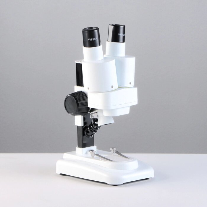 Микроскоп лабораторный Компакт, кратность 10, подсветка от компании Интернет - магазин Flap - фото 1