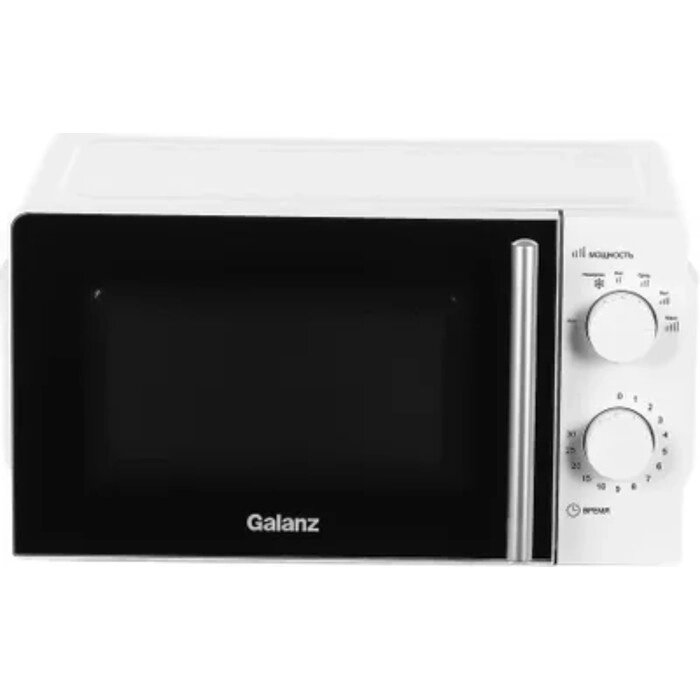 Микроволновая печь Galanz MOS-1706MW, 700 Вт, 17 л, белая от компании Интернет - магазин Flap - фото 1