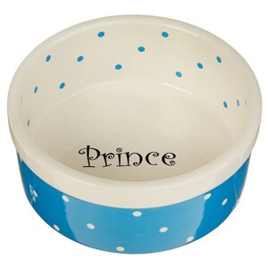 Миска керамическая "Prince" 400 мл 13 х 5,5 см, голубая