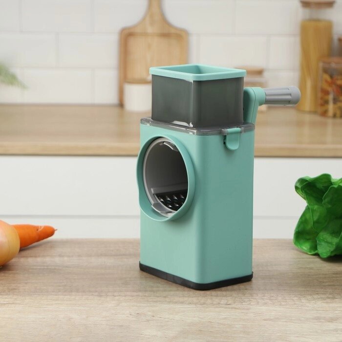 Многофункциональный кухонный комбайн «Ласи», цвет зелёный от компании Интернет - магазин Flap - фото 1