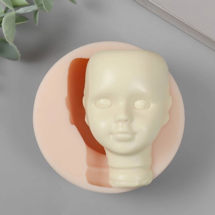 Молд силикон "Лицо младенца" №27 8,1х5,5х3 см от компании Интернет - магазин Flap - фото 1