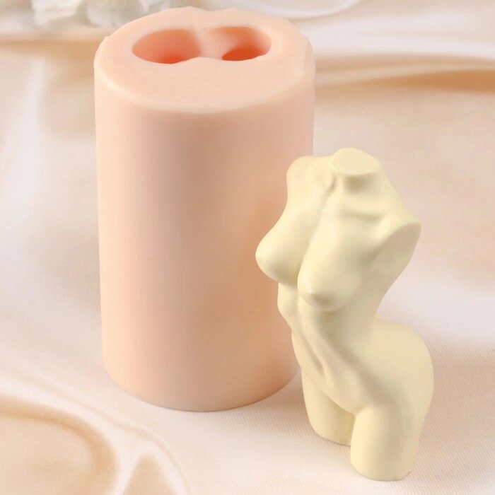 Молд силиконовый "Женское тело" 5,5х5,5х12 см от компании Интернет - магазин Flap - фото 1