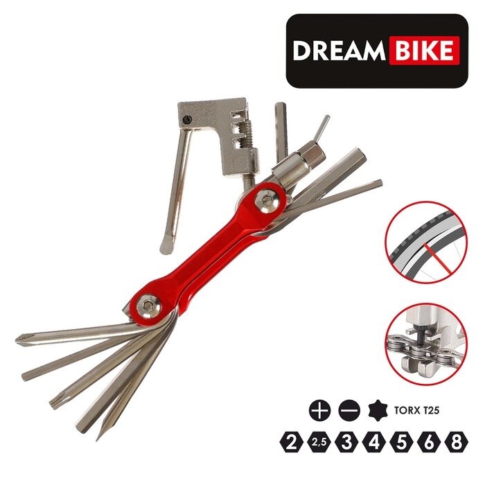 Мультиключ Dream Bike, для велосипеда от компании Интернет - магазин Flap - фото 1
