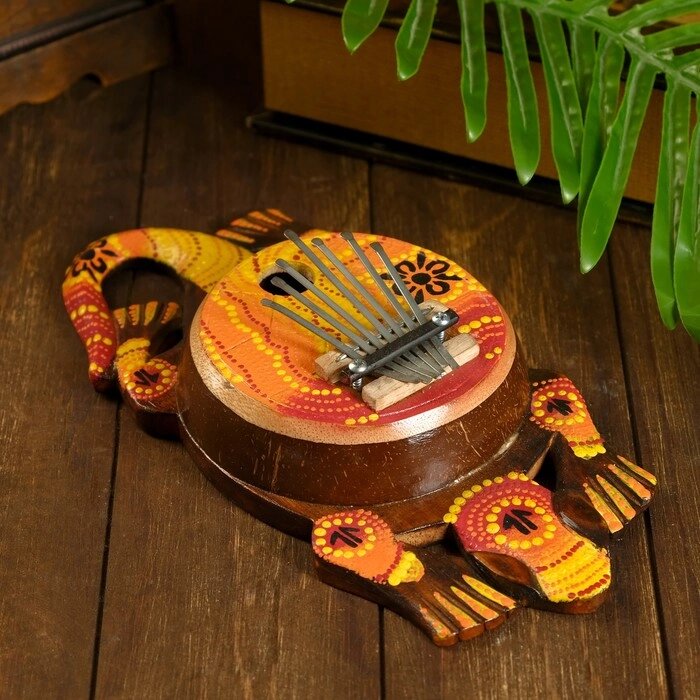 Музыкальный инструмент "Калимба Геккон" 30x14x6 см от компании Интернет - магазин Flap - фото 1