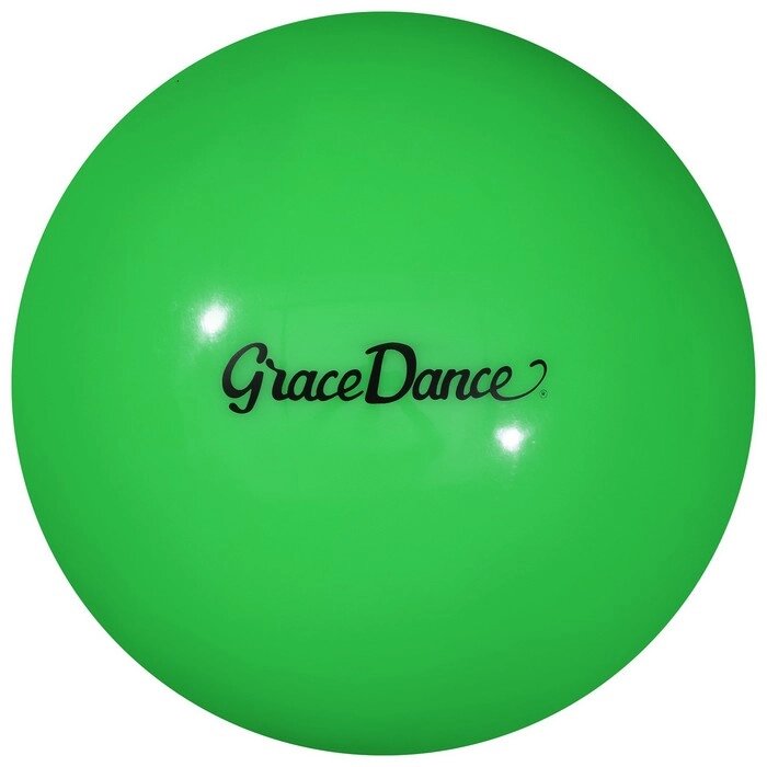 Мяч для художественной гимнастики Grace Dance, d=18,5 см, цвет салатовый от компании Интернет - магазин Flap - фото 1