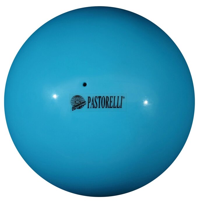 Мяч для художественной гимнастики Pastorelli New Generation FIG, d=18 см, цвет голубой от компании Интернет - магазин Flap - фото 1
