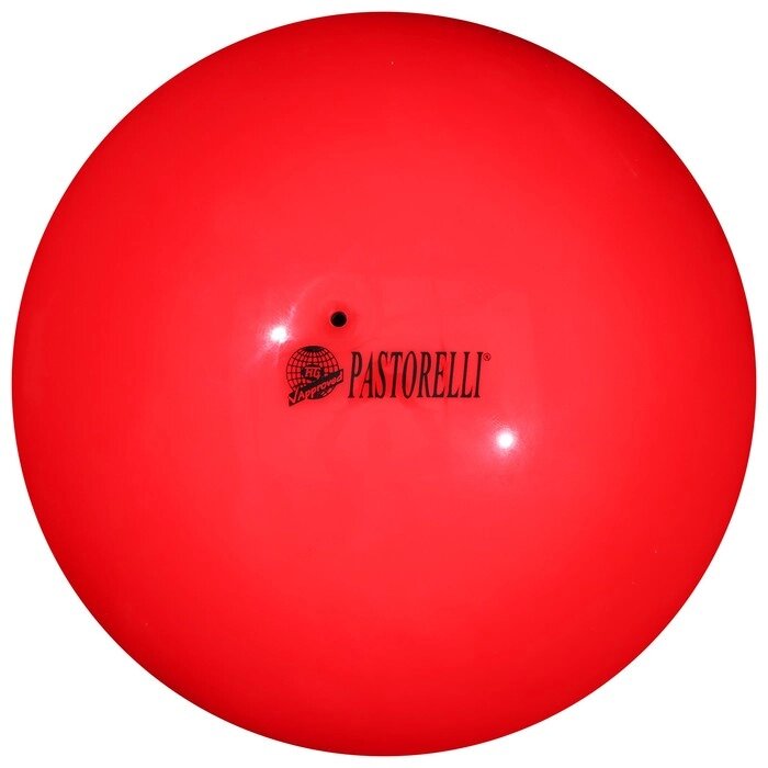 Мяч для художественной гимнастики Pastorelli New Generation FIG, d=18 см, цвет коралл от компании Интернет - магазин Flap - фото 1