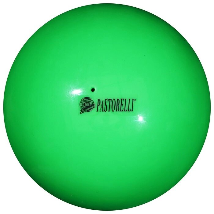Мяч для художественной гимнастики Pastorelli New Generation FIG, d=18 см, цвет зелёный от компании Интернет - магазин Flap - фото 1