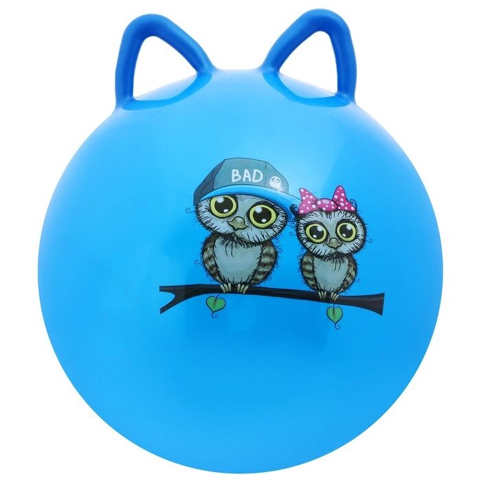 Мяч-прыгун с ушками ZABIAKA, d=45 см, 380 г, цвета МИКС от компании Интернет - магазин Flap - фото 1