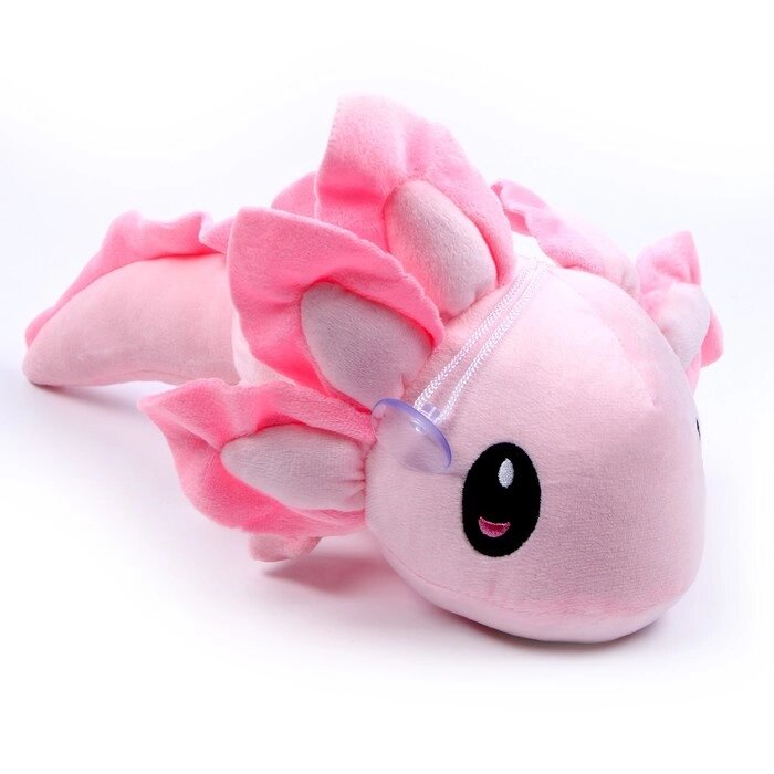 Мягкая игрушка «Аксолотль», 35 см, цвет розовый от компании Интернет - магазин Flap - фото 1
