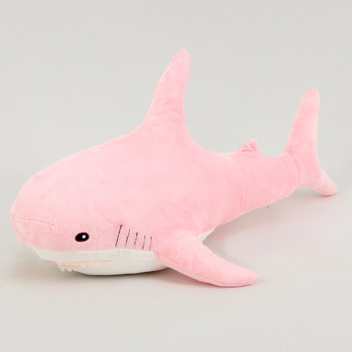 Мягкая игрушка «Акула», 100 см, цвет розовый от компании Интернет - магазин Flap - фото 1